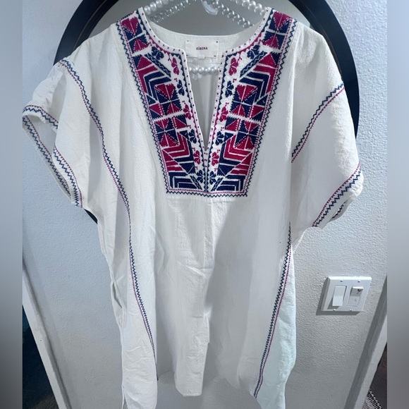 Xirena Dress Large Womens New Midi Designer Dress White Res - Picture 2 of 4